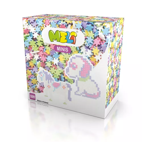 Bloques Meli Minis Pastel 1200 – 1200 piezas pequeñas en pastel (+3 años)