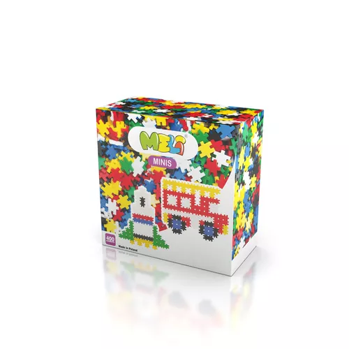 Bloques Meli Minis 400 – 400 piezas pequeñas (+3 años)