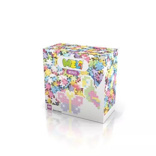 Bloques Meli Minis Pastel 400 – 400 piezas pequeñas en pastel (+3 años)