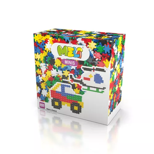 Bloques Meli Minis 800 – 800 piezas pequeñas (+3 años)