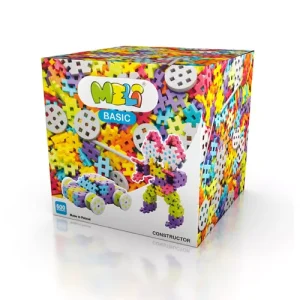 Bloques Meli Basic Constructor 600 – 600 piezas medianas con mecanismos