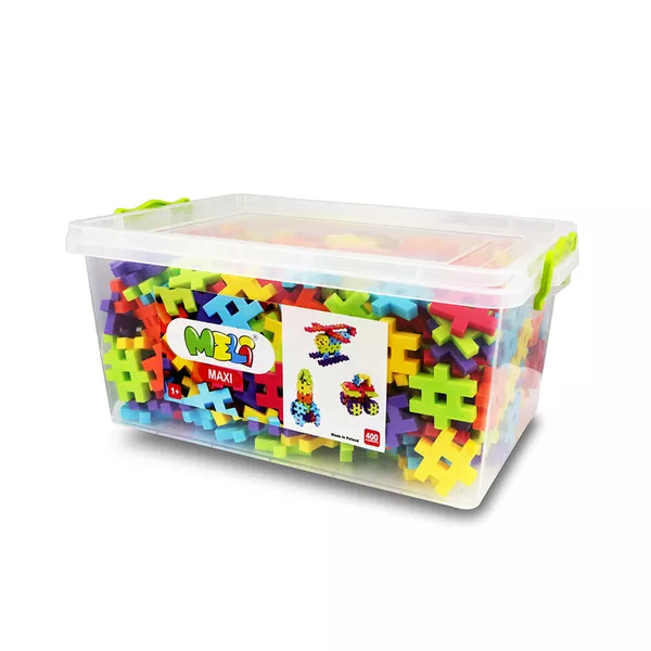 Bloques Meli Maxi EDU 400 – 400 piezas grandes para aula