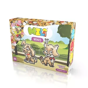 Bloques Meli Minis Friends 2in1 – set 2 modelos, piezas pequeñas (+3 años)