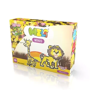 Bloques Meli Minis Wild 2in1 – set 2 modelos, piezas pequeñas (+3 años)