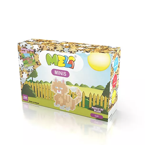 Bloques Meli Minis Cat – set temático gato con piezas pequeñas (+3 años)