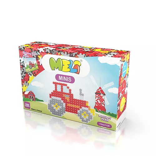 Bloques Meli Minis Tractor – set temático tractor con piezas pequeñas (+3 años)