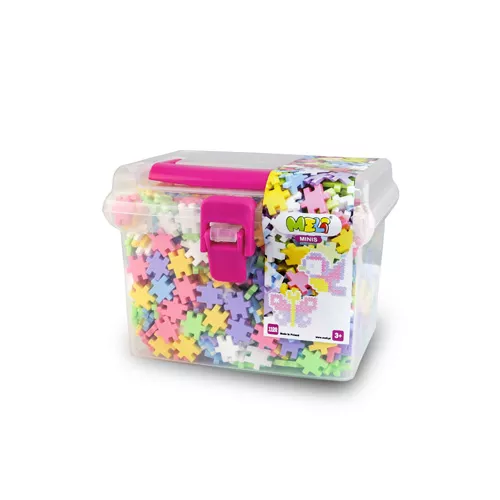 Bloques Meli Minis Pastel Travel Box 1100 – 1100 piezas pequeñas en maletín (+3 años)