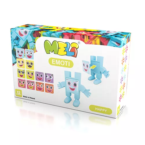 Bloques Meli Emoti Happy – set para crear caras y emojis