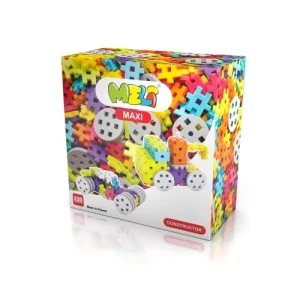 Bloques Meli Maxi Constructor 220 – 220 piezas grandes con mecanismos