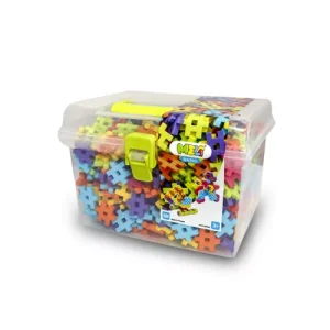 Bloques Meli Basic Travel Box 500 – 500 piezas medianas en maletín de viaje