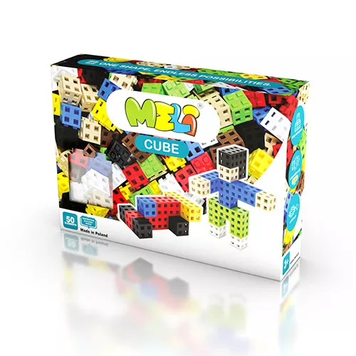 Bloques Meli Cube 50 – set de construcción de 50 piezas