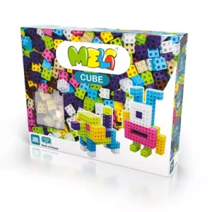 Bloques Meli Cube Pink 200 – 200 piezas en tonos rosa