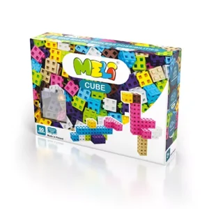 Bloques Meli Cube Pink 50 – 50 piezas en tonos rosa