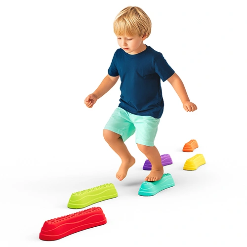 Meli Sensory Balance – piedras de equilibrio de colores vista de detalle
