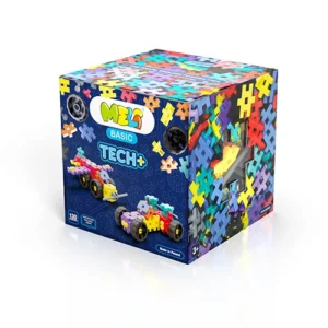 Bloques Meli Basic Tech+ 130 – 130 piezas STEM con mecanismos