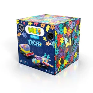 Bloques Meli Basic Tech+ 520 – 520 piezas STEM con mecanismos